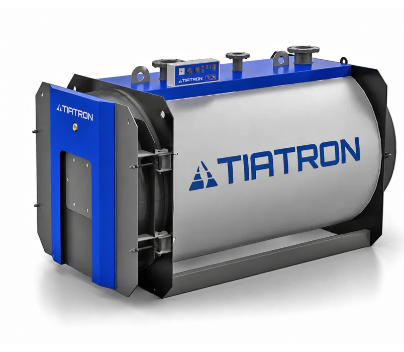 Двухходовые водогрейные котлы TIATRON. мощность: от 100 до 4000 кВт
