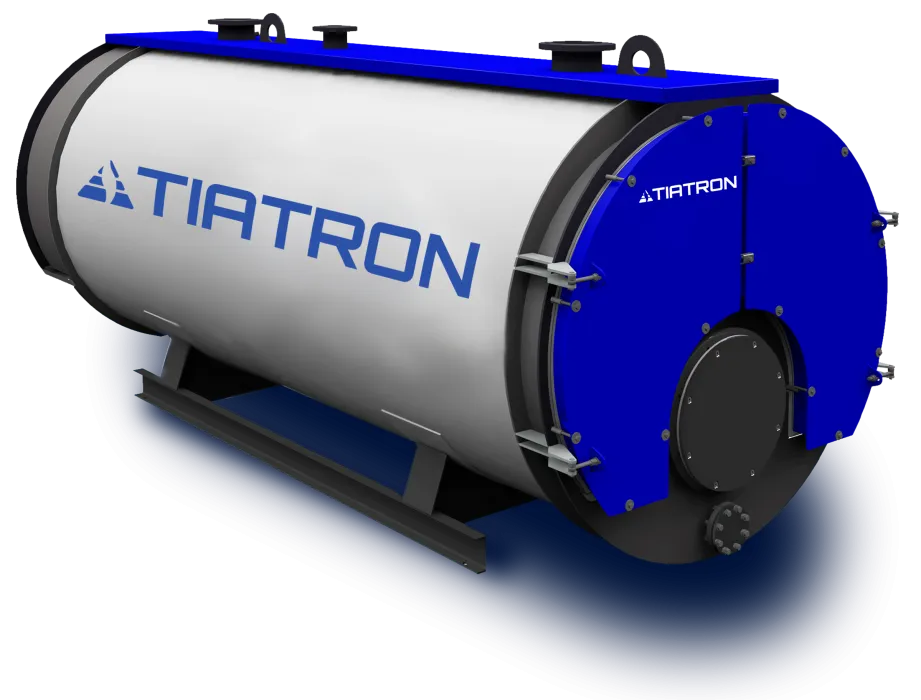 Трехходовые водогрейные котлы TIATRON 3FT. мощность: 1,5 — 4,5 МВт